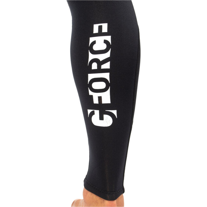2024 Gul Mens G-Force 3mm Back Zip Flatlock Wetsuit GF1305-B7 - Black